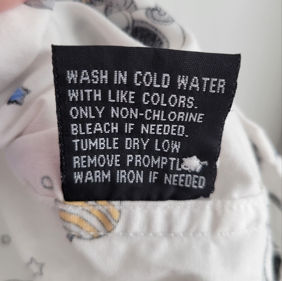 Eighty Eight Space Themed Button-Down Camp Shirt - Picture 11 of 12